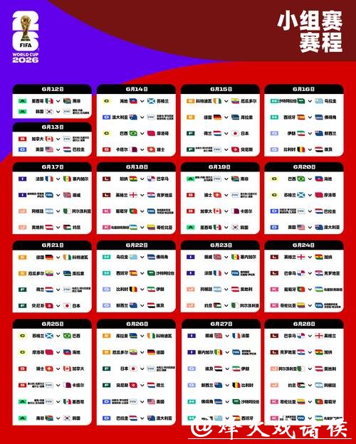 2026年世界杯比赛时间表深度解析与预测 2026年世界杯比赛时间表深度解析与预测